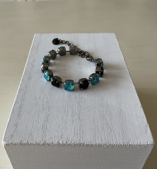 J-hope Jack In The Box BTS Gunmetal Charm Bracelet K-Pop Gift