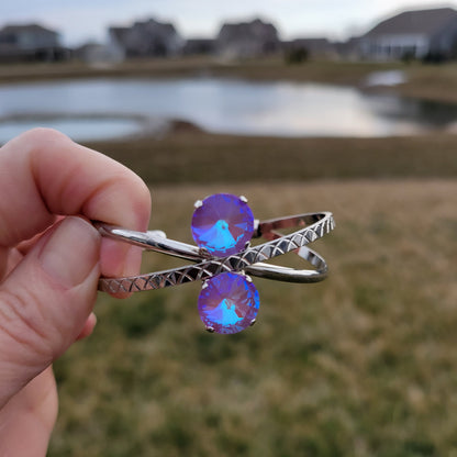 My Universe Collab Inspired BTS Bracelet Silver Bracelet Gift For Her Handmade Jewelry BTS Jewelry Kpop Adjustable Bracelet Purple Bracelet