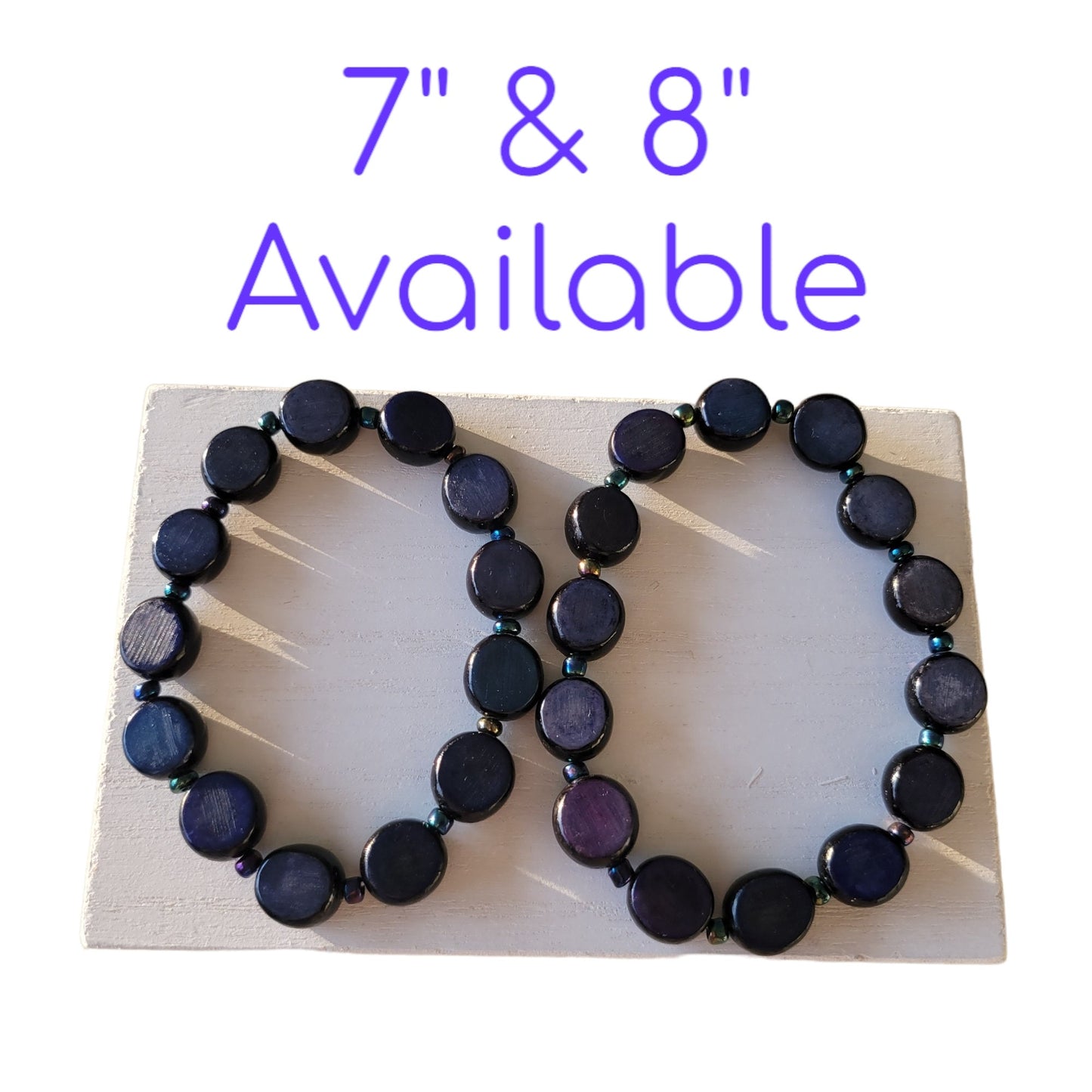 RM Indigo BTS Blue Buri Bead Bracelet K-Pop Gift