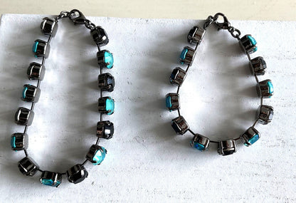 J-hope Jack In The Box BTS Gunmetal Charm Bracelet K-Pop Gift
