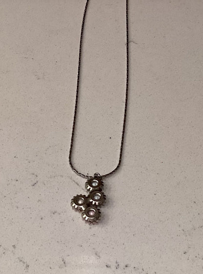 Permission to Dance BTS Gear Pendant Necklace Silver K-Pop Gift