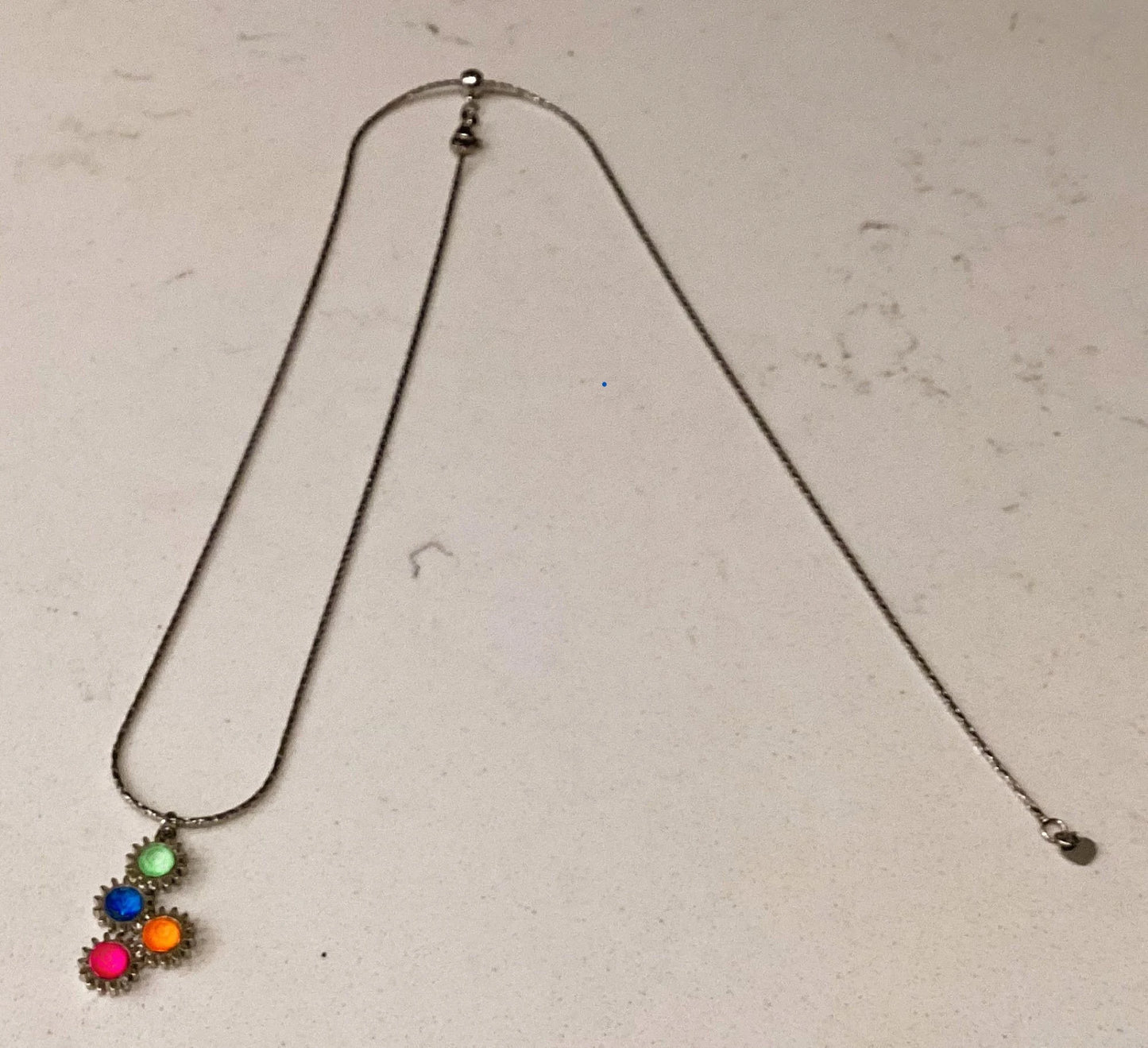 Permission to Dance BTS Gear Pendant Necklace Silver K-Pop Gift
