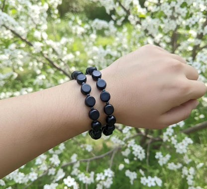 RM Indigo BTS Blue Buri Bead Bracelet K-Pop Gift