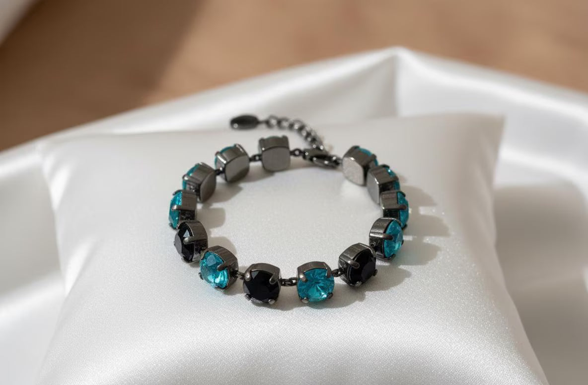 J-hope Jack In The Box BTS Gunmetal Charm Bracelet K-Pop Gift