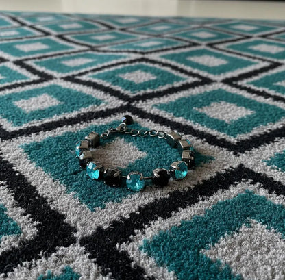 J-hope Jack In The Box BTS Gunmetal Charm Bracelet K-Pop Gift