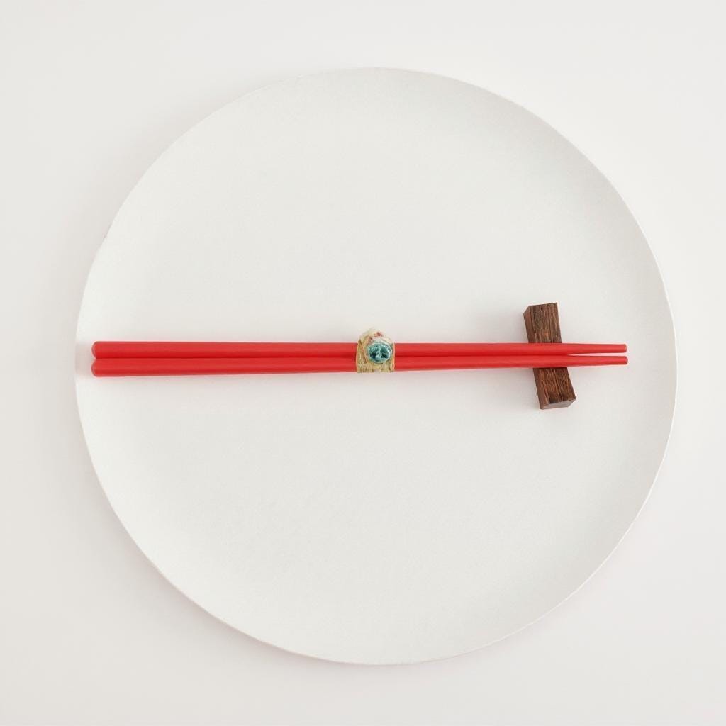 SUGA Agust D Haegeum Red Chopsticks Collectible K-Pop Gift