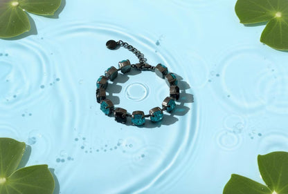 J-hope Jack In The Box BTS Gunmetal Charm Bracelet K-Pop Gift